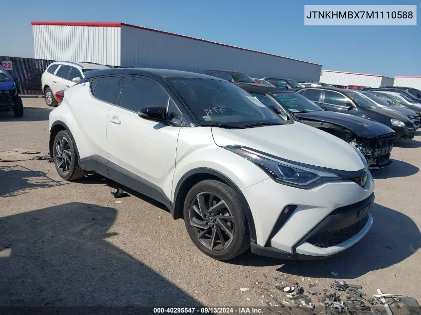 2021 Toyota C-Hr Xle/Le/Night Shade/Limite VIN: JTNKHMBX7M1110588 Lot: 40295547