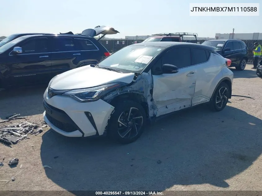 2021 Toyota C-Hr Xle/Le/Night Shade/Limite VIN: JTNKHMBX7M1110588 Lot: 40295547