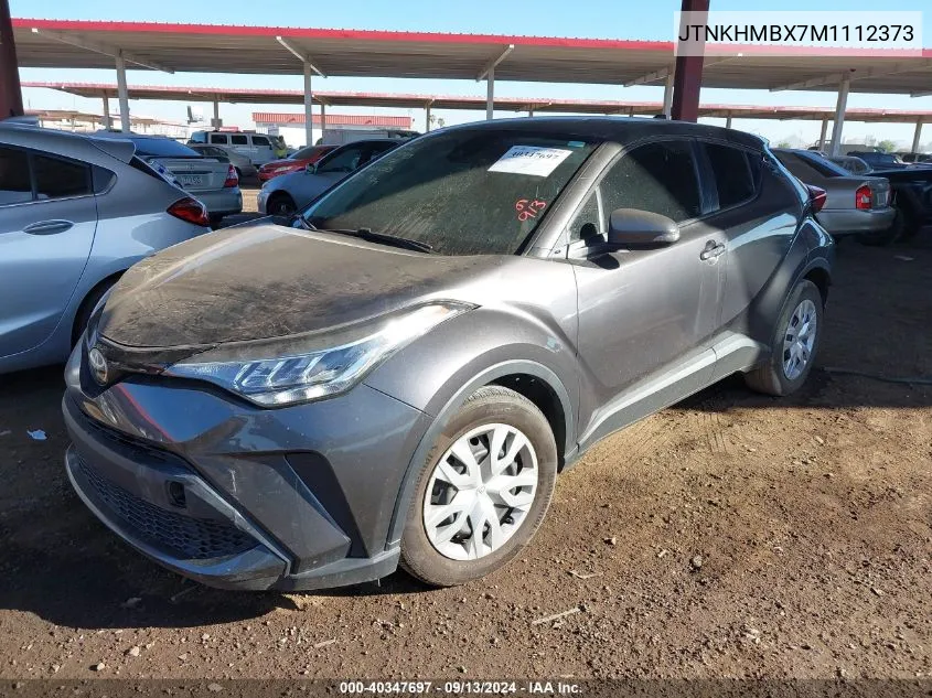 2021 Toyota C-Hr Le VIN: JTNKHMBX7M1112373 Lot: 40347697