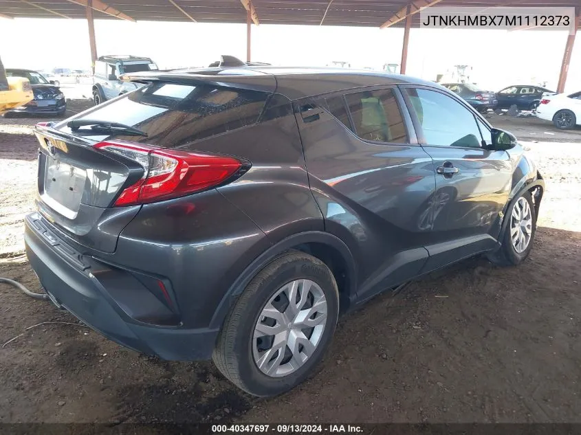 2021 Toyota C-Hr Le VIN: JTNKHMBX7M1112373 Lot: 40347697