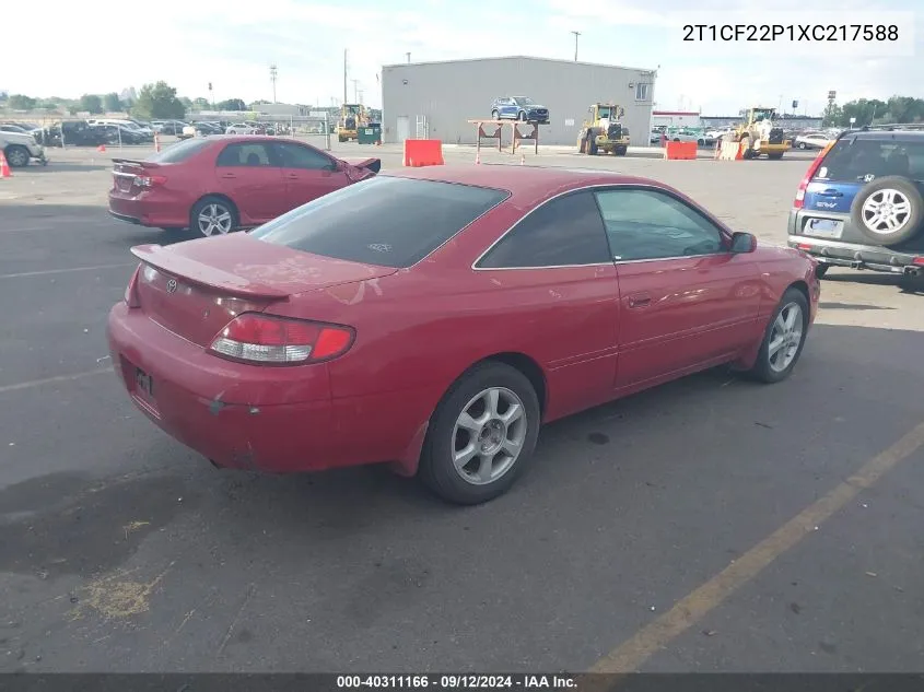 2T1CF22P1XC217588 1999 Toyota Camry Solara Se V6