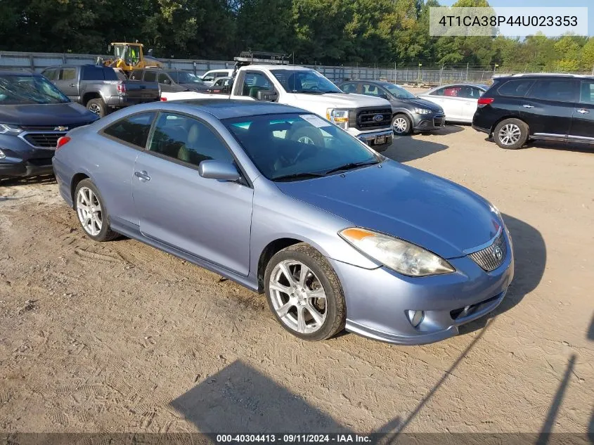 4T1CA38P44U023353 2004 Toyota Camry Solara Se Sport V6