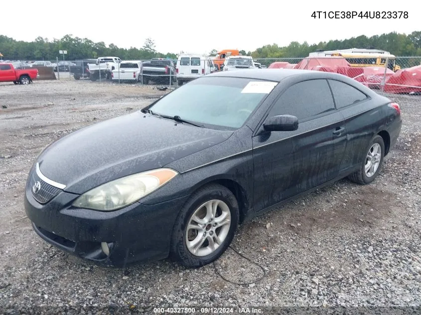 2004 Toyota Camry Solara Se VIN: 4T1CE38P44U823378 Lot: 40327500