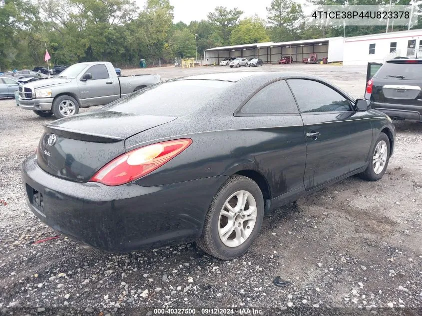 2004 Toyota Camry Solara Se VIN: 4T1CE38P44U823378 Lot: 40327500