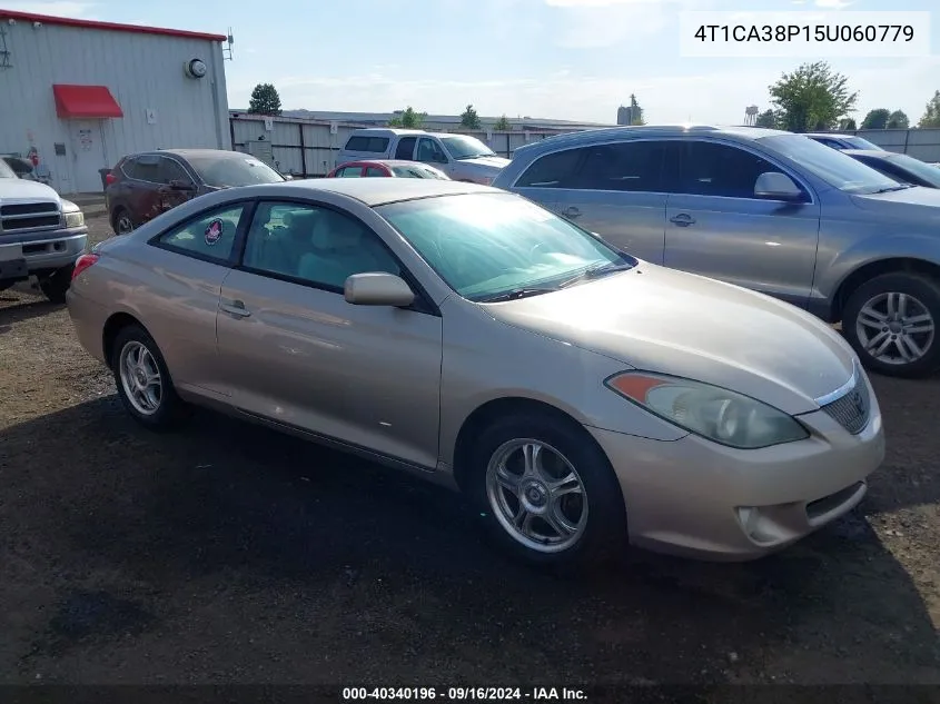 4T1CA38P15U060779 2005 Toyota Camry Solara Se V6