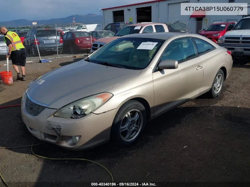 4T1CA38P15U060779 2005 Toyota Camry Solara Se V6