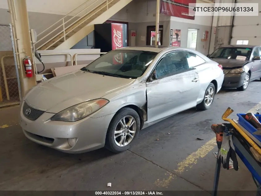 4T1CE30P96U681334 2006 Toyota Camry Solara Se/Sle