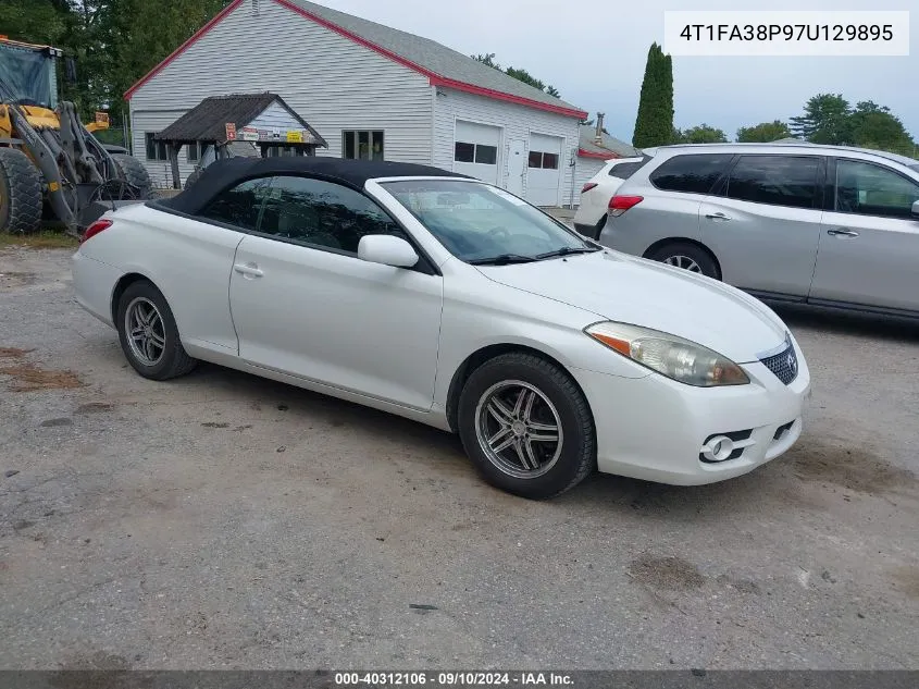 2007 Toyota Camry Solara Se VIN: 4T1FA38P97U129895 Lot: 40312106