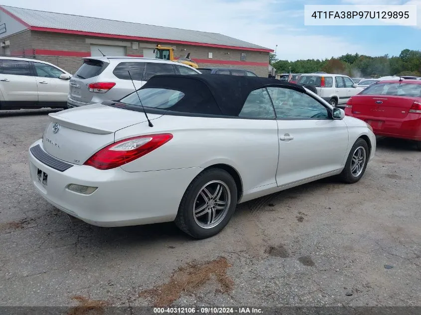 4T1FA38P97U129895 2007 Toyota Camry Solara Se