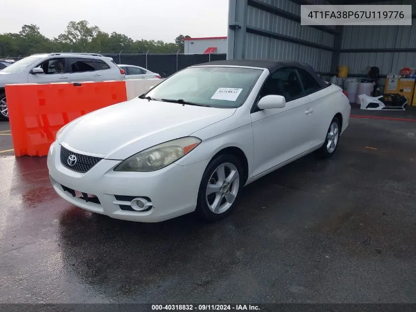 4T1FA38P67U119776 2007 Toyota Camry Solara Sle