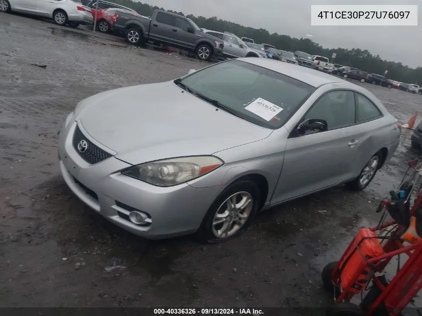 2007 Toyota Camry Solara Se/Sle VIN: 4T1CE30P27U76097 Lot: 40336326