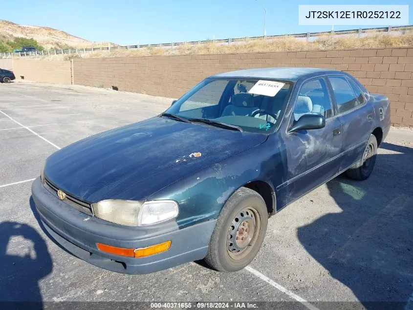 1994 Toyota Camry Le VIN: JT2SK12E1R0252122 Lot: 40371655