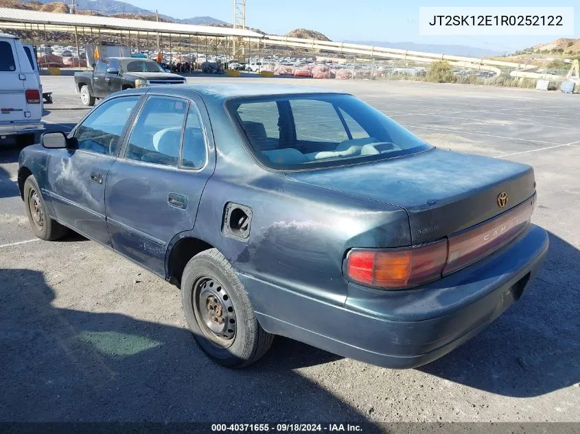 1994 Toyota Camry Le VIN: JT2SK12E1R0252122 Lot: 40371655