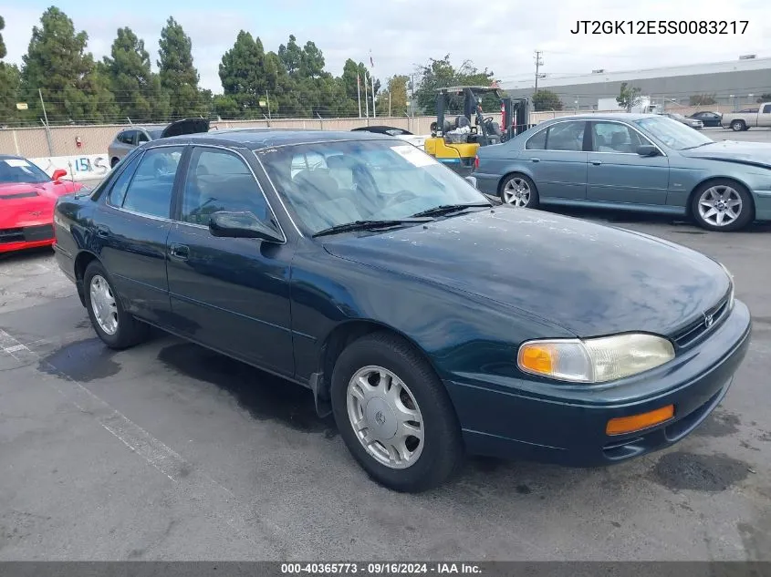 1995 Toyota Camry Le VIN: JT2GK12E5S0083217 Lot: 40365773