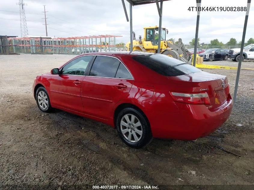 2009 Toyota Camry Xle V6 VIN: 4T1BK46K19U082888 Lot: 40372077