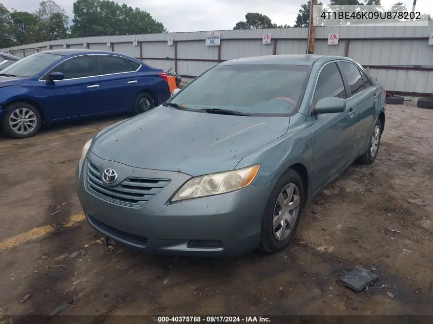 2009 Toyota Camry Le VIN: 4T1BE46K09U878202 Lot: 40375788