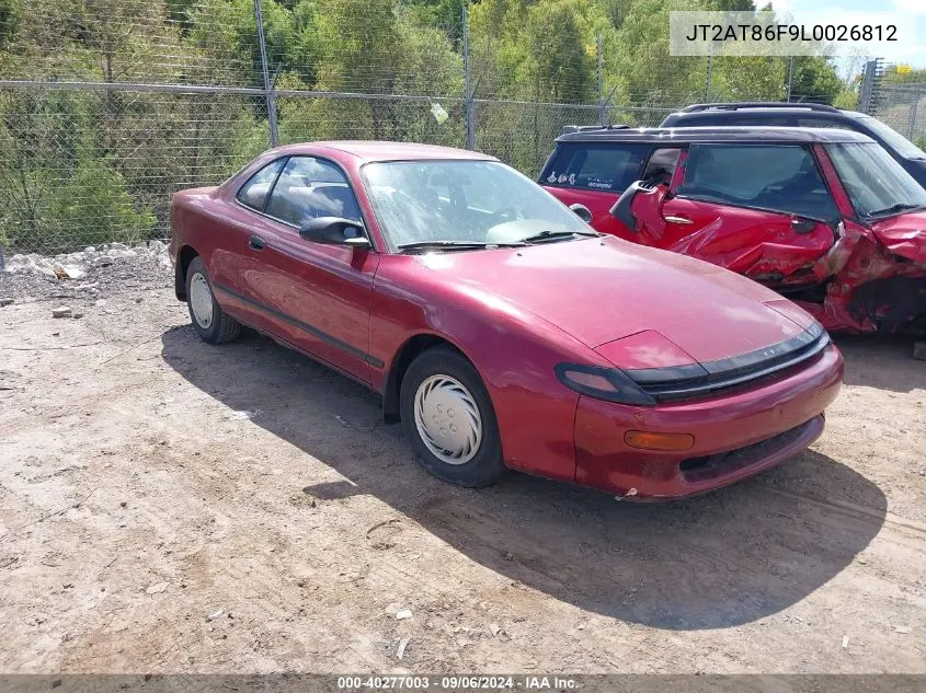 1990 Toyota Celica St VIN: JT2AT86F9L0026812 Lot: 40277003