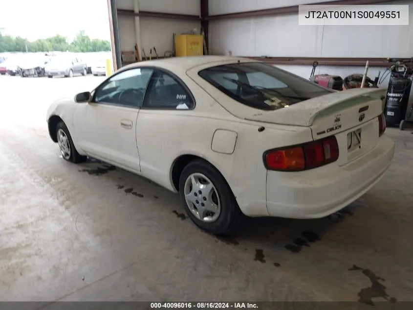 1995 Toyota Celica St VIN: JT2AT00N1S0049551 Lot: 40096016