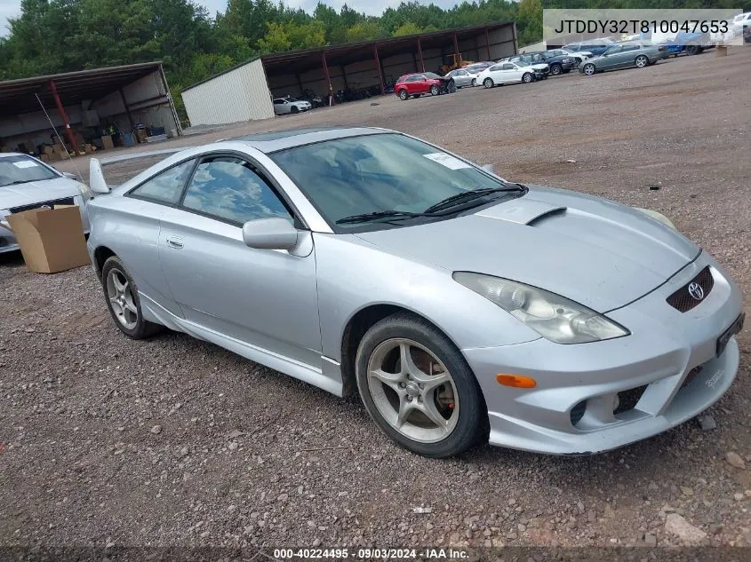 JTDDY32T810047653 2001 Toyota Celica Gts