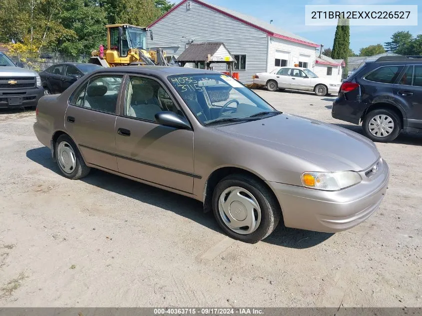 1999 Toyota Corolla Ce VIN: 2T1BR12EXXC226527 Lot: 40363715