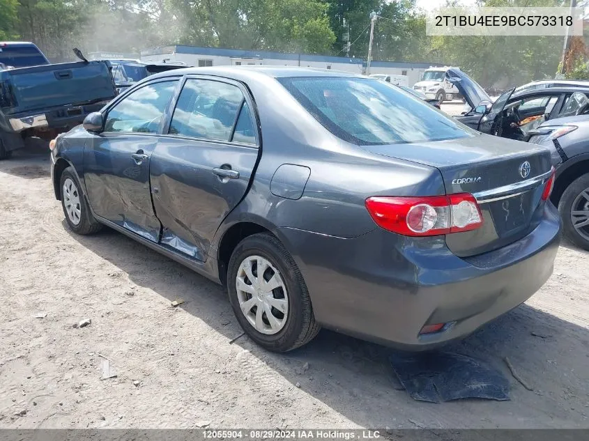 2T1BU4EE9BC573318 2011 Toyota Corolla