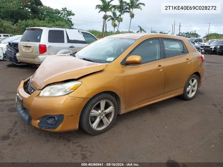 2009 Toyota Matrix S VIN: 2T1KE40E69C028272 Lot: 40360941