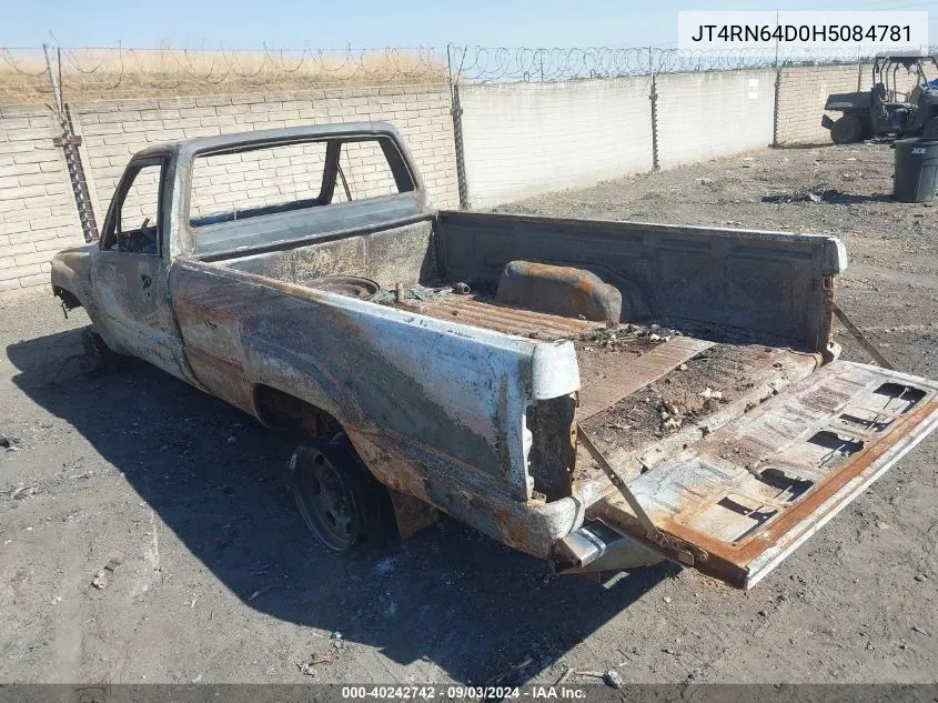 1987 Toyota Pickup Rn64 Dlx VIN: JT4RN64D0H5084781 Lot: 40242742