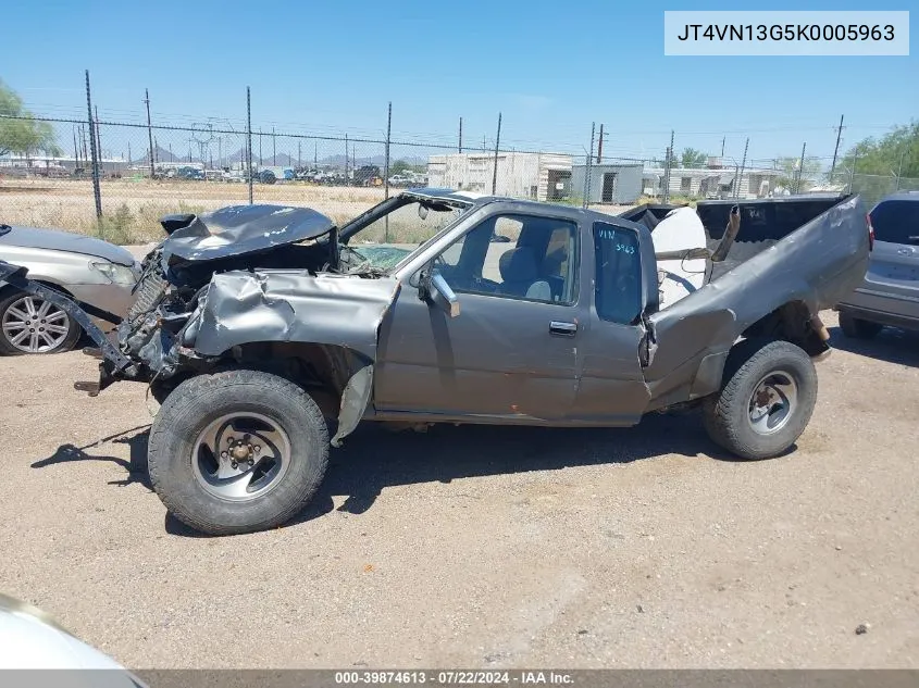 1989 Toyota Pickup 1/2 Ton Ex Long Whlbs Sr5 VIN: JT4VN13G5K0005963 Lot: 39874613