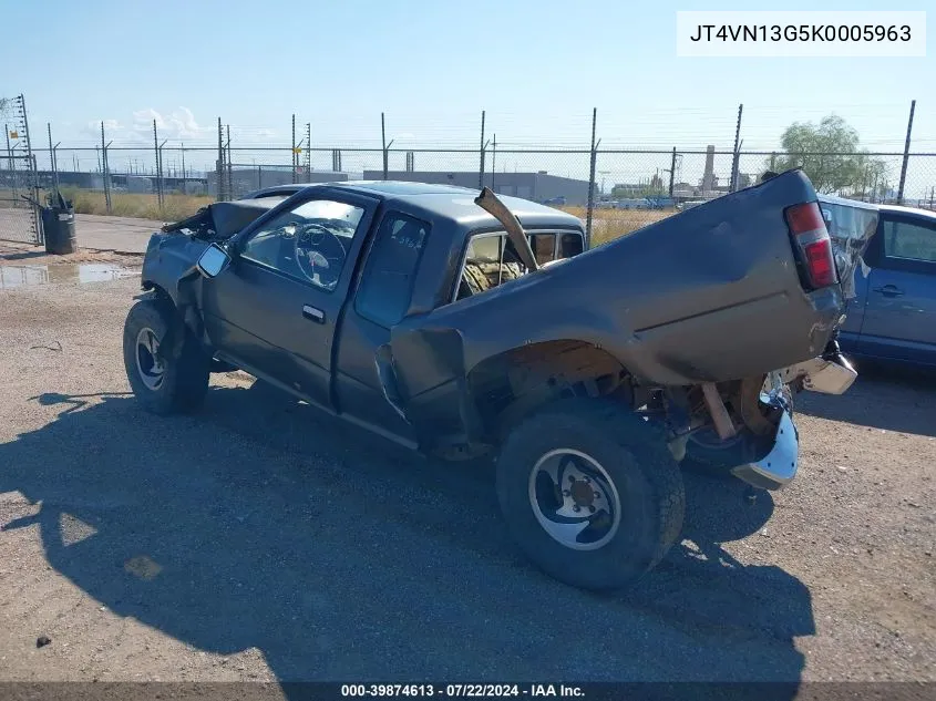 1989 Toyota Pickup 1/2 Ton Ex Long Whlbs Sr5 VIN: JT4VN13G5K0005963 Lot: 39874613