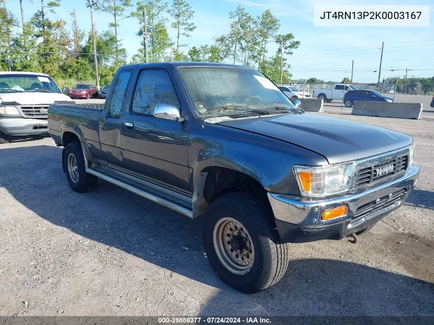 1989 Toyota Pickup 1/2 Ton Ex Lng Whlbse Dlx VIN: JT4RN13P2K0003167 Lot: 39888377