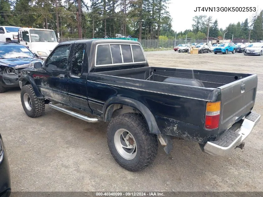 1989 Toyota Pickup 1/2 Ton Ex Long Whlbs Sr5 VIN: JT4VN13G0K5002553 Lot: 40340099