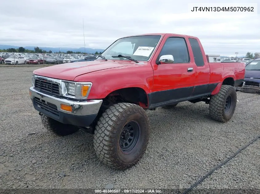 1991 Toyota Pickup 1/2 Ton Ex Lng Whlbse Dlx VIN: JT4VN13D4M5070962 Lot: 40380507