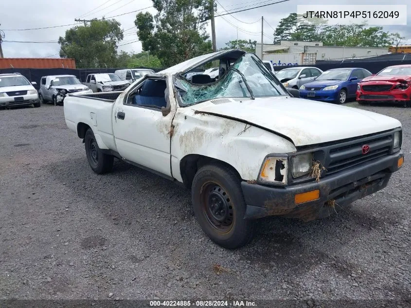 1993 Toyota Pickup 1/2 Ton Short Whlbse Dx VIN: JT4RN81P4P5162049 Lot: 40224885