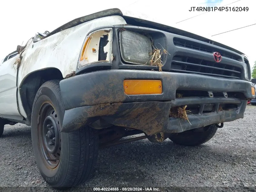 1993 Toyota Pickup 1/2 Ton Short Whlbse Dx VIN: JT4RN81P4P5162049 Lot: 40224885