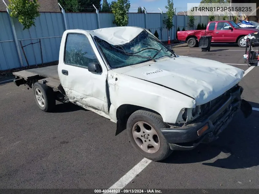 1993 Toyota Pickup 1/2 Ton Short Whlbse Dx VIN: JT4RN81P3P5158235 Lot: 40344923