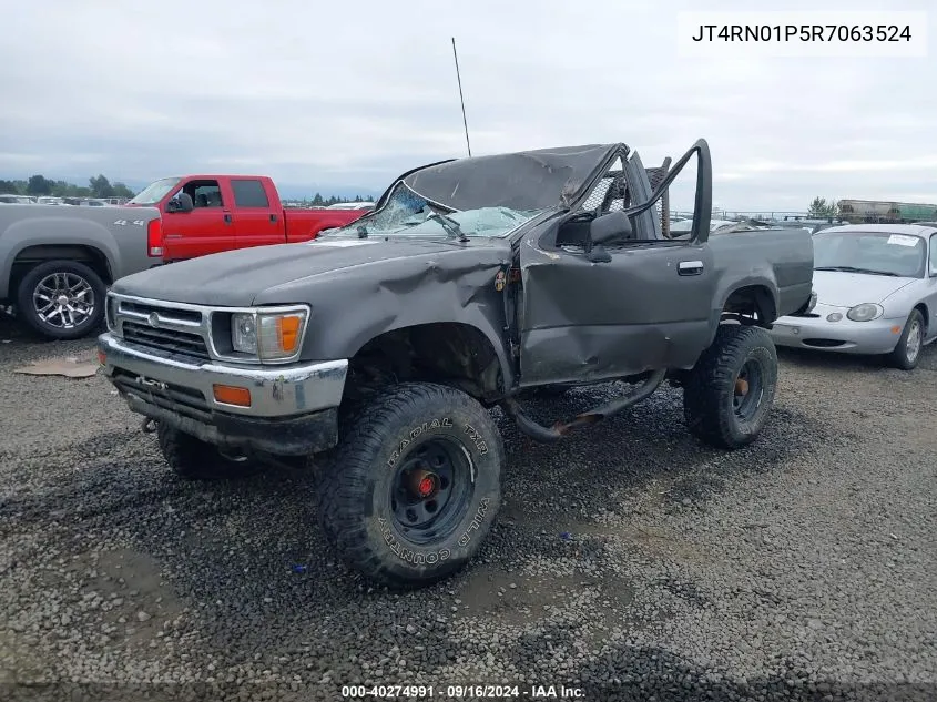 1994 Toyota Pickup 1/2 Ton Shrt Wheelbase/Dx VIN: JT4RN01P5R7063524 Lot: 40274991