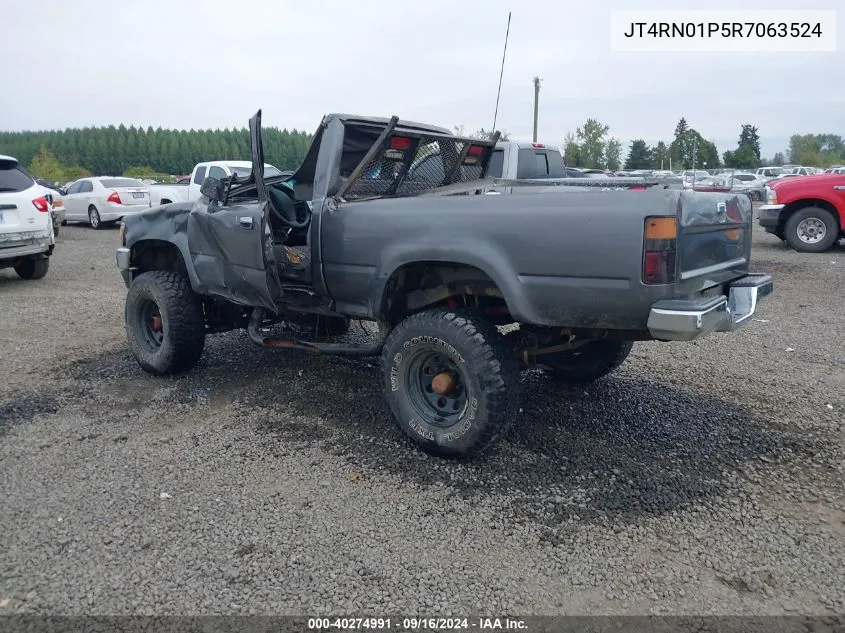 1994 Toyota Pickup 1/2 Ton Shrt Wheelbase/Dx VIN: JT4RN01P5R7063524 Lot: 40274991