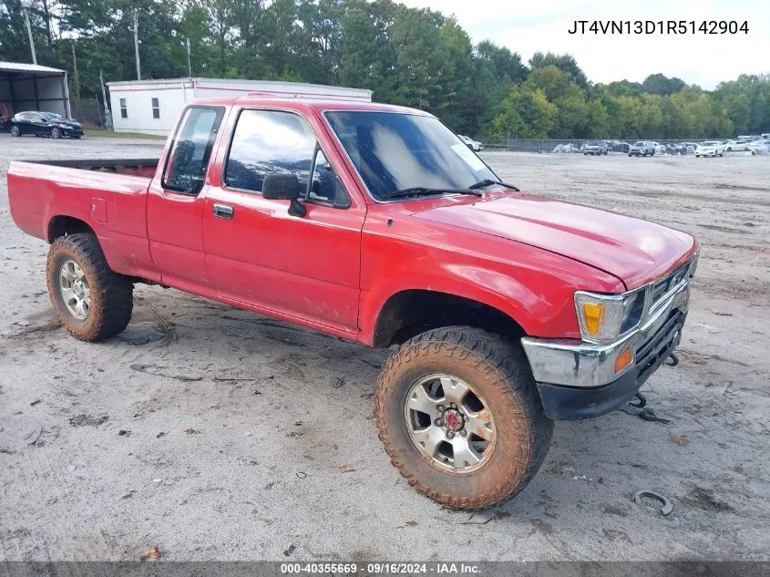 1994 Toyota Pickup 1/2 Ton Ex Lng Whlbase/Dx VIN: JT4VN13D1R5142904 Lot: 40355669