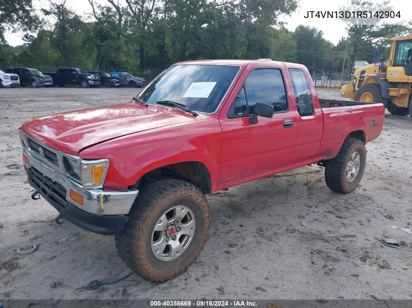 1994 Toyota Pickup 1/2 Ton Ex Lng Whlbase/Dx VIN: JT4VN13D1R5142904 Lot: 40355669