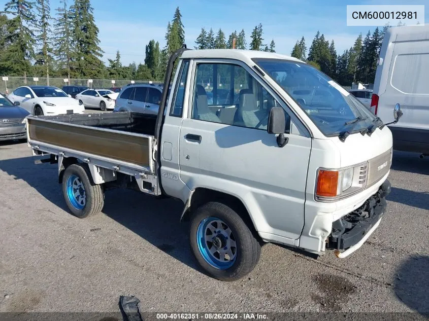 1994 Toyota Pickup VIN: CM600012981 Lot: 40162351