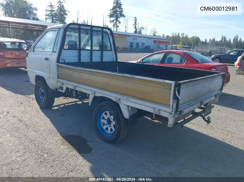 1994 Toyota Pickup VIN: CM600012981 Lot: 40162351