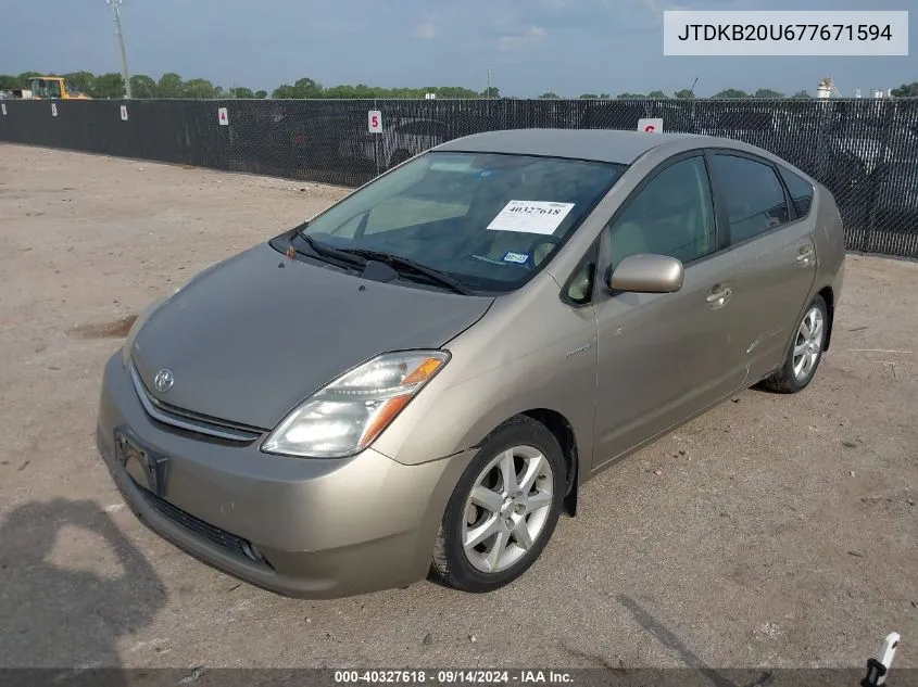 JTDKB20U677671594 2007 Toyota Prius Touring