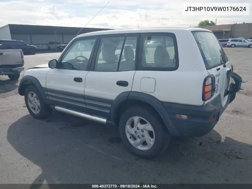 1998 Toyota Rav4 VIN: JT3HP10V9W0176624 Lot: 40372770