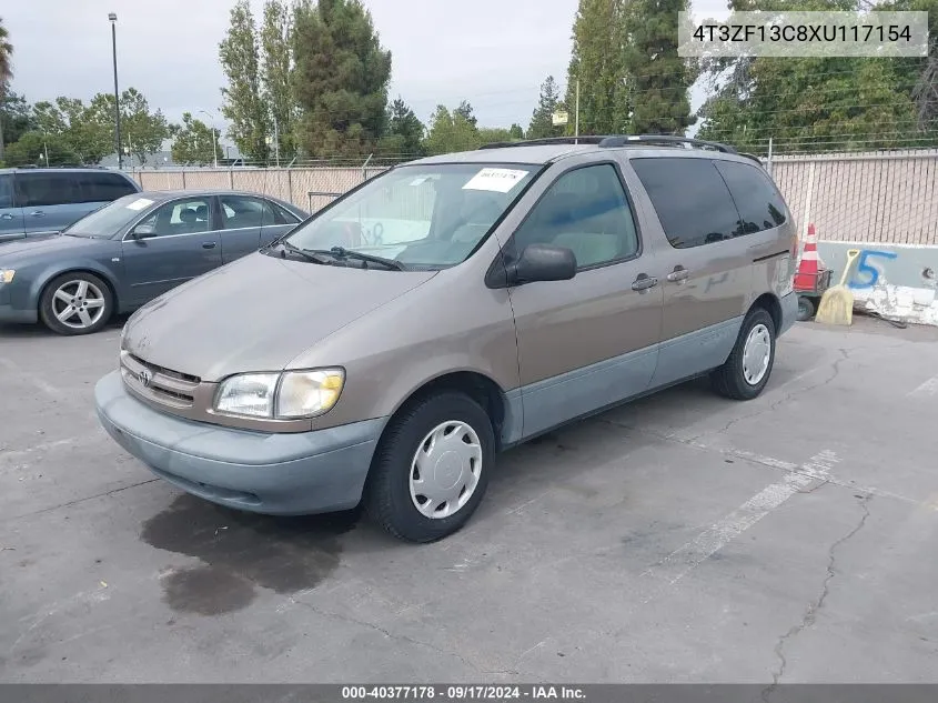 4T3ZF13C8XU117154 1999 Toyota Sienna Le