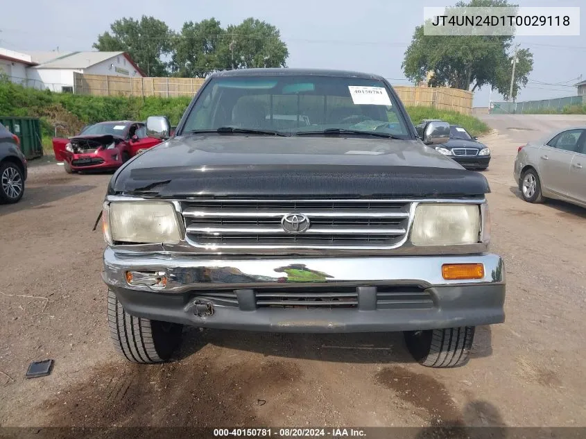 1996 Toyota T100 Xtracab Sr5 VIN: JT4UN24D1T0029118 Lot: 40150781