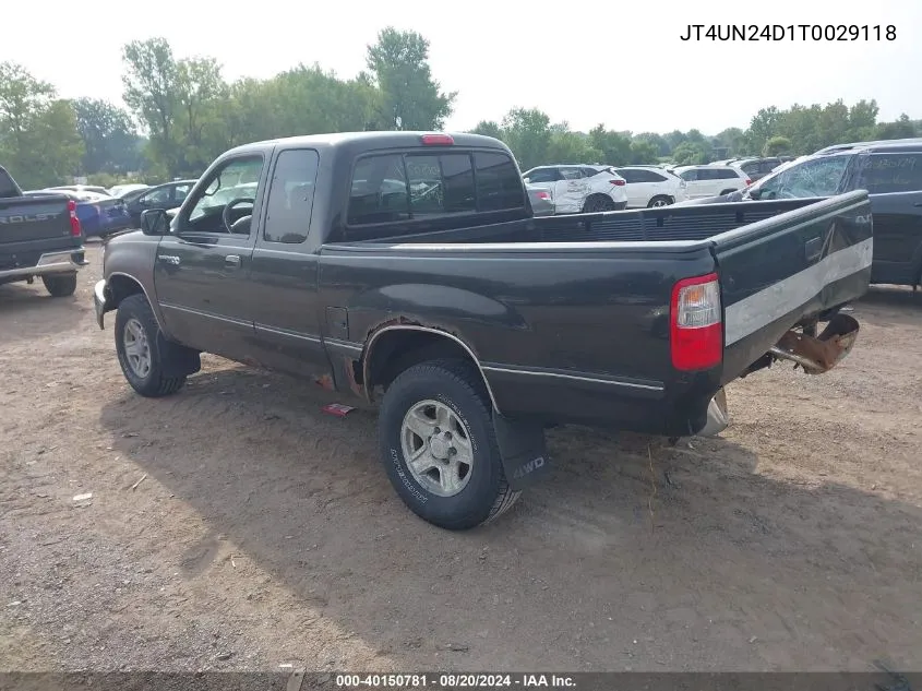 JT4UN24D1T0029118 1996 Toyota T100 Xtracab Sr5