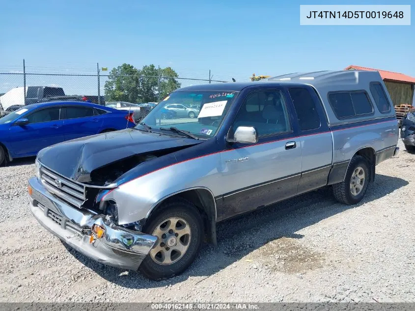 1996 Toyota T100 Xtracab Sr5 VIN: JT4TN14D5T0019648 Lot: 40162145