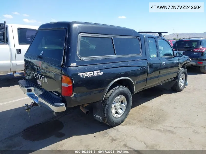 4TAWN72N7VZ242604 1997 Toyota Tacoma Base V6