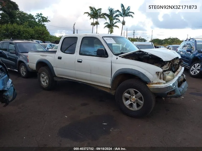 2003 Toyota Tacoma Prerunner V6 VIN: 5TEGN92NX3Z171873 Lot: 40372702