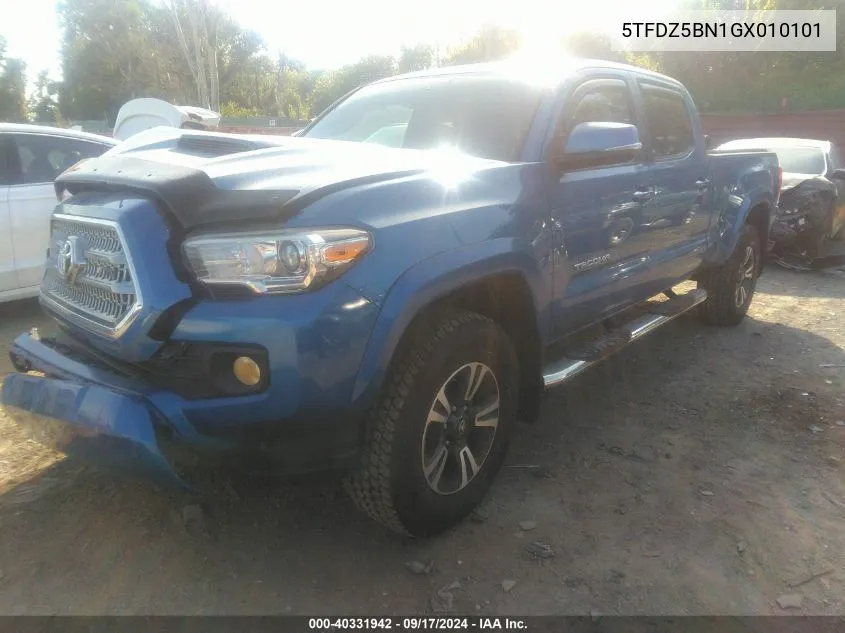 5TFDZ5BN1GX010101 2016 Toyota Tacoma Sr5